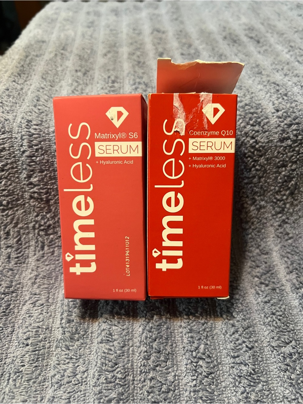 Timeless Serum Duo with Matrixyl & Hyaluronic Acid - 1oz Each